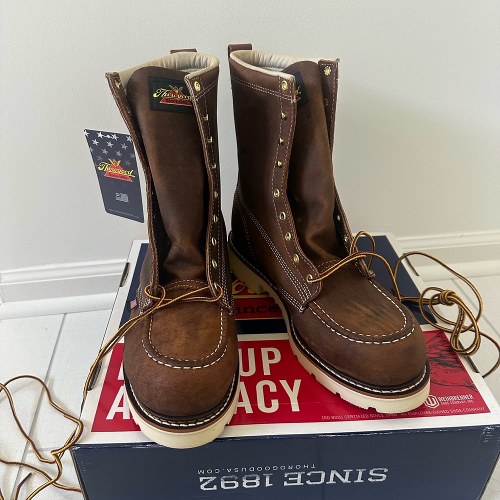 Thorogood Lace-Up A Legacy Leather Boots 10.5 D